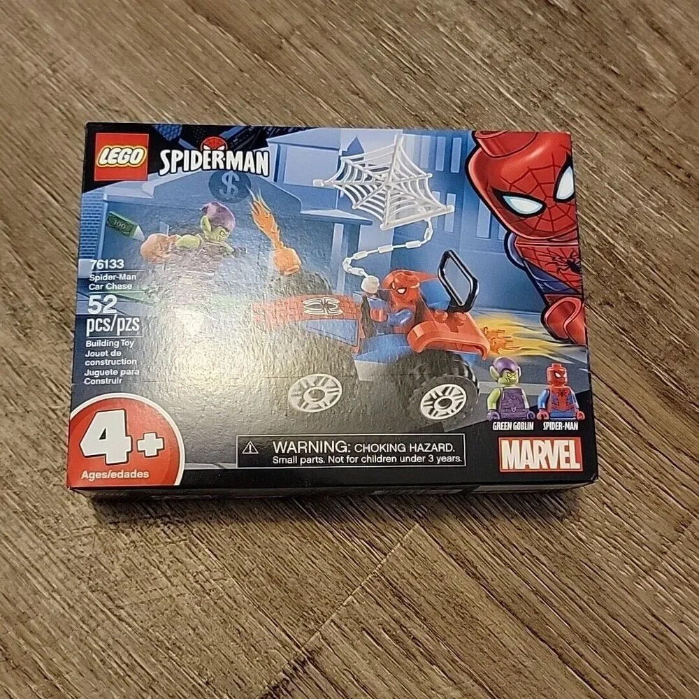 76133 Retired LEGO Spider-Man Car Chase Sealed New Box